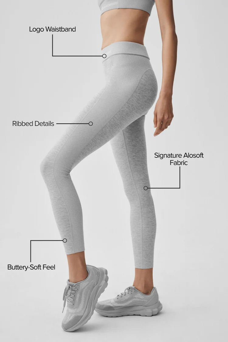 Alosoft High-Waist 7/8 Relay Legging | Alo Yoga (US)
