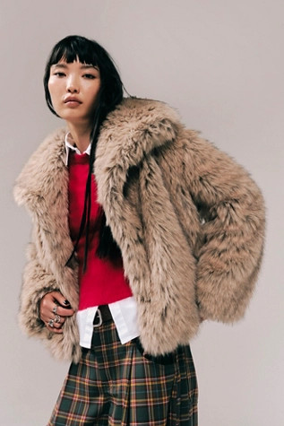 Rina Faux Fur Jacket | Free People (Global - UK&FR Excluded)