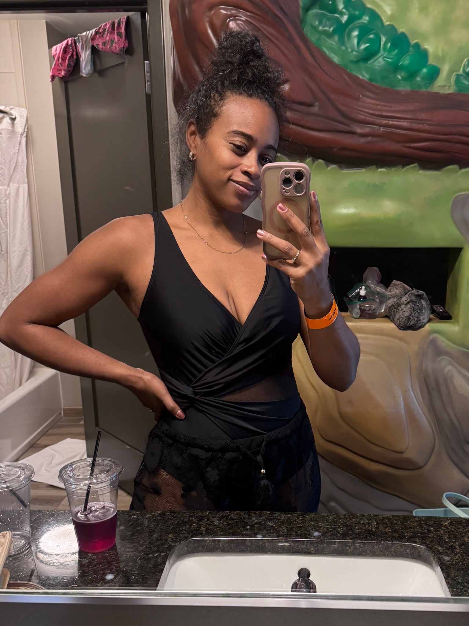 Didn’t take any aesthetically pleasing pictures of this swimsuit while we were at Great Wolf Lodge 😂 but it’s a good one and less than $40! 

#LTKootd #LTKSeasonal #LTKTravel