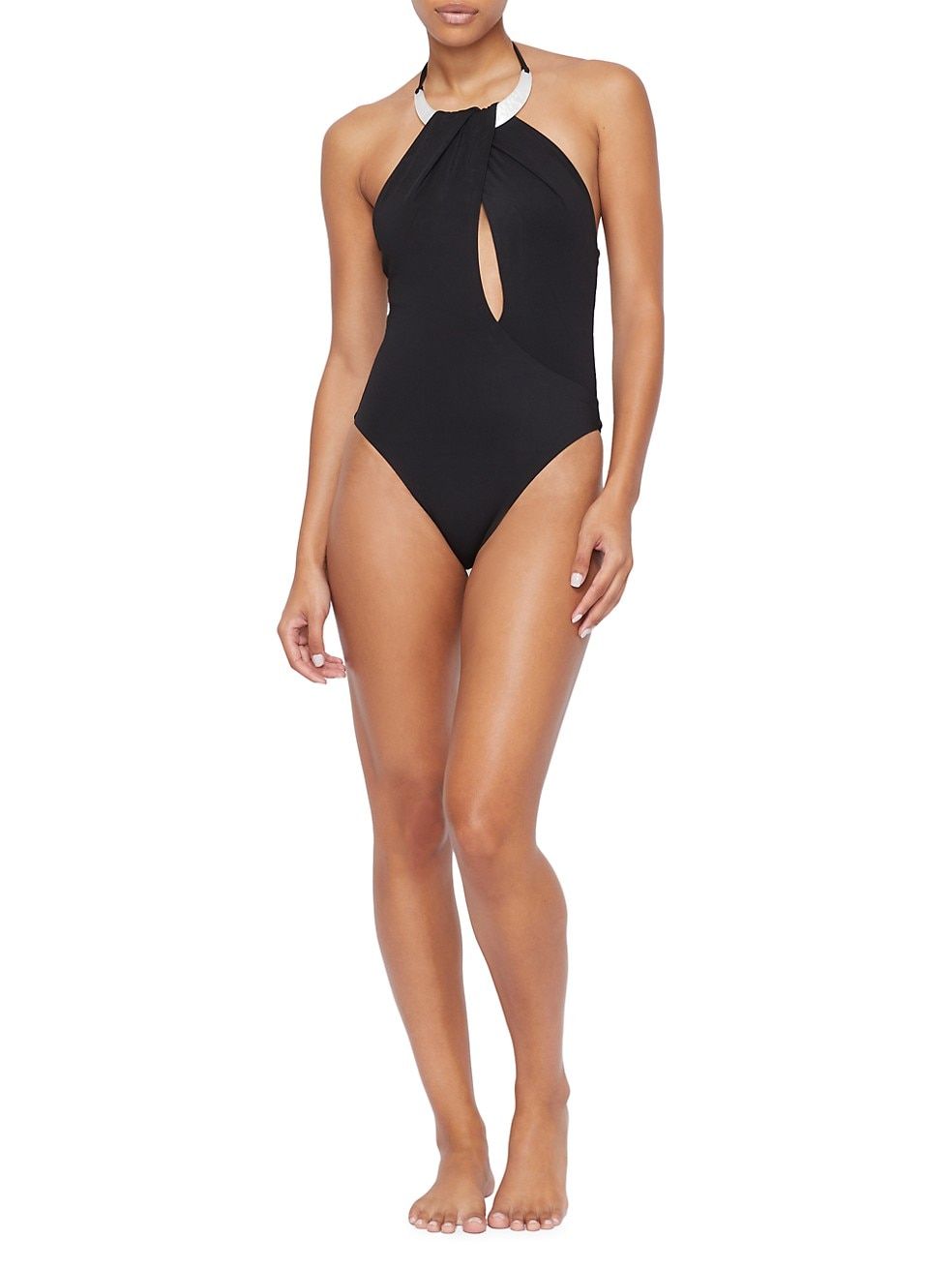 Bindi Wrap One-Piece Swimsuit | Saks Fifth Avenue