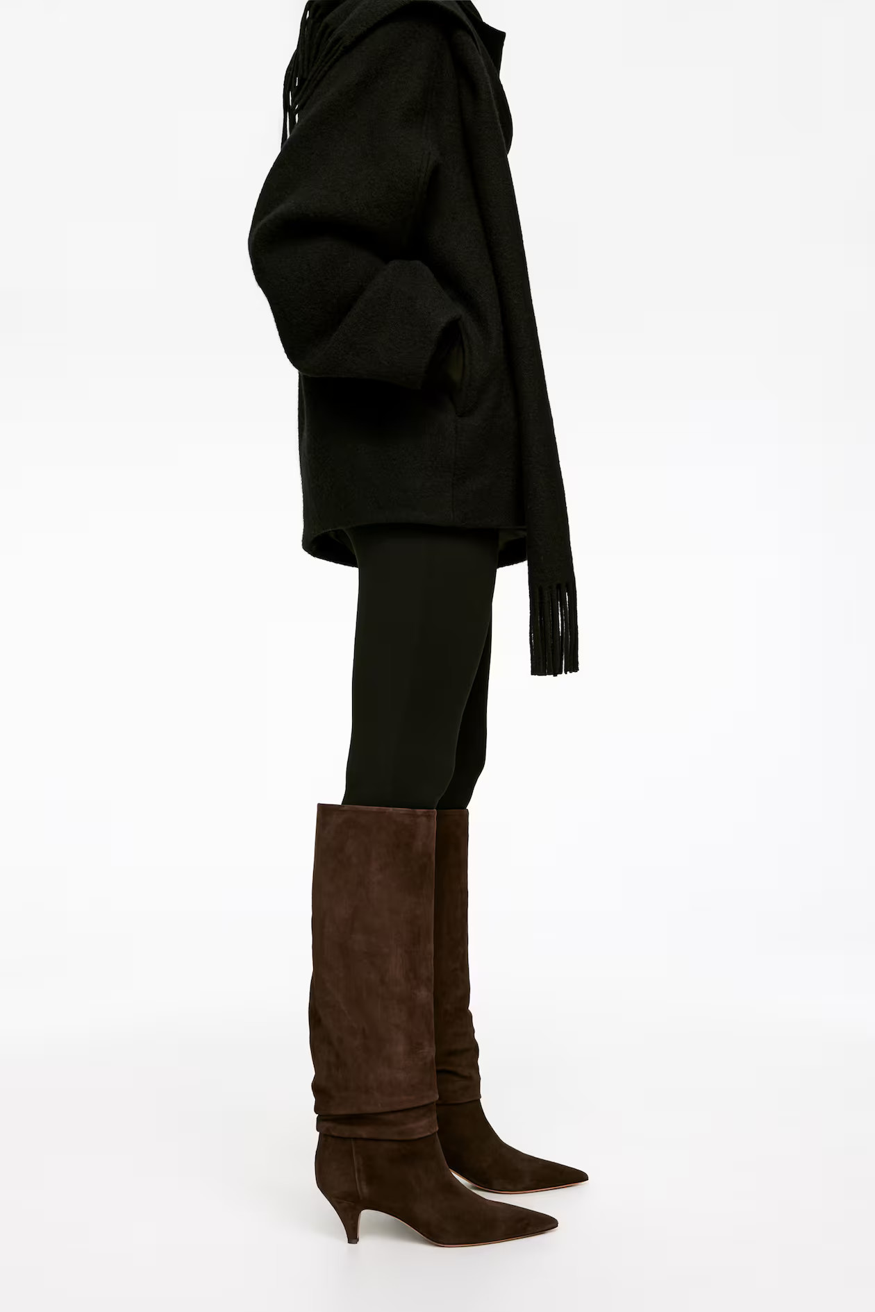 Weiche Wildlederstiefel | H&M (DE, AT, CH, NL, FI)