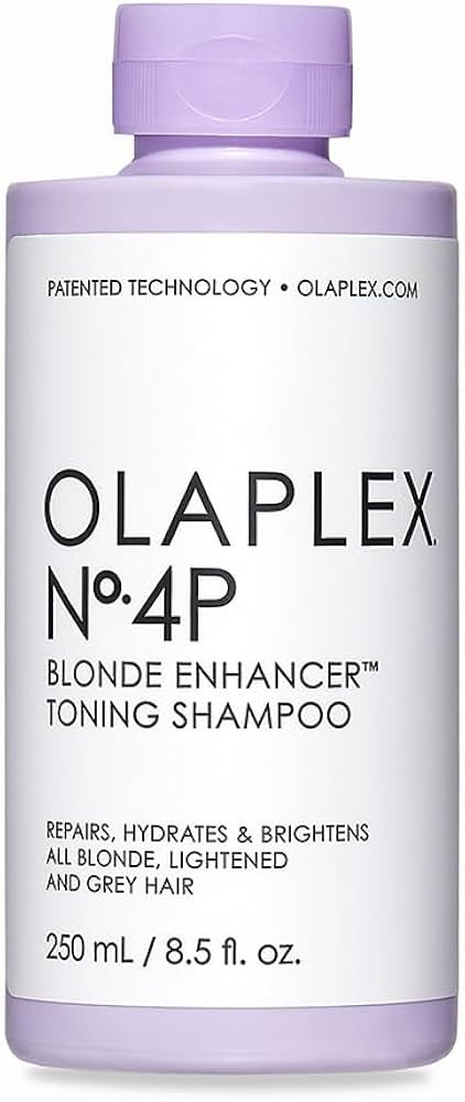 Olaplex No. 4P Blonde Enhancer Purple Toning Shampoo, Repairs, Hydrates, & Brightens All Blonde, ... | Amazon (US)