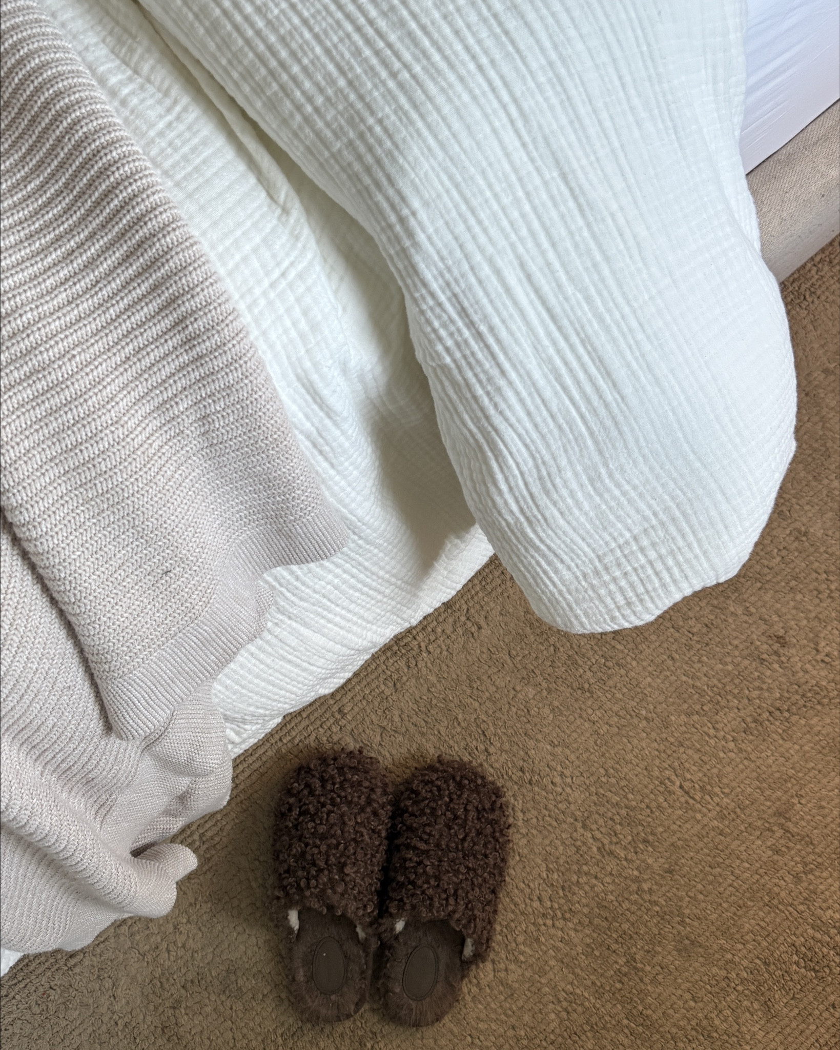 Cozy slippers 

#LTKFindsUnder100 #LTKSeasonal #LTKHome