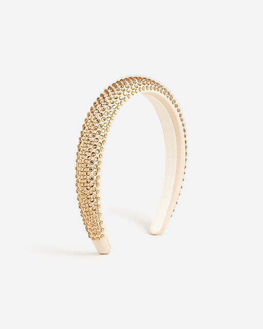 Rhinestone-studded headband | J. Crew US