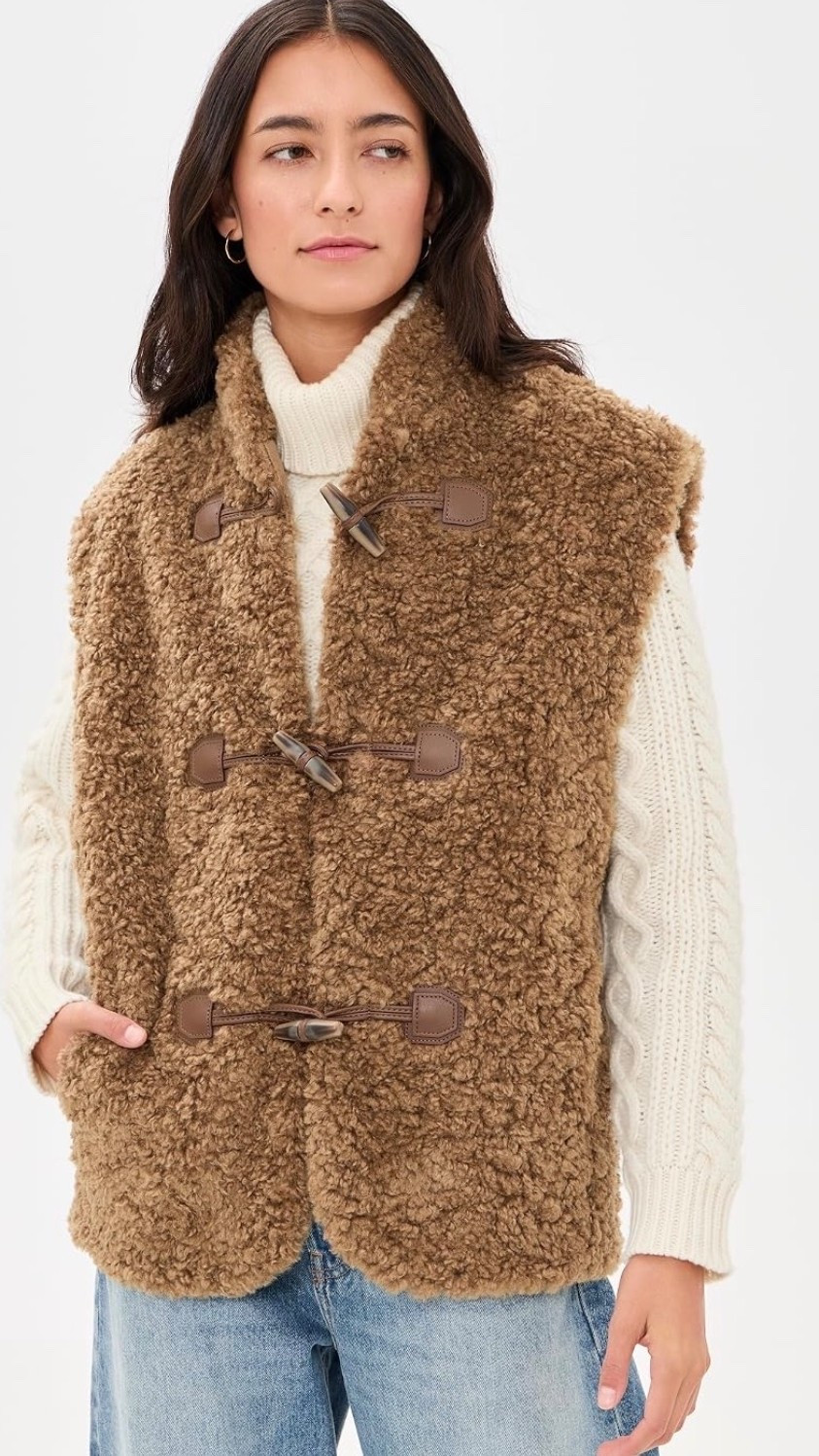 Shearling vest

#LTKootd #LTKgrwm