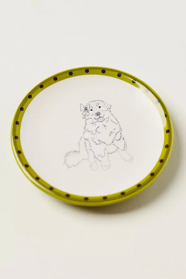 Ceramic Dog Trinket Dish | Anthropologie (US)