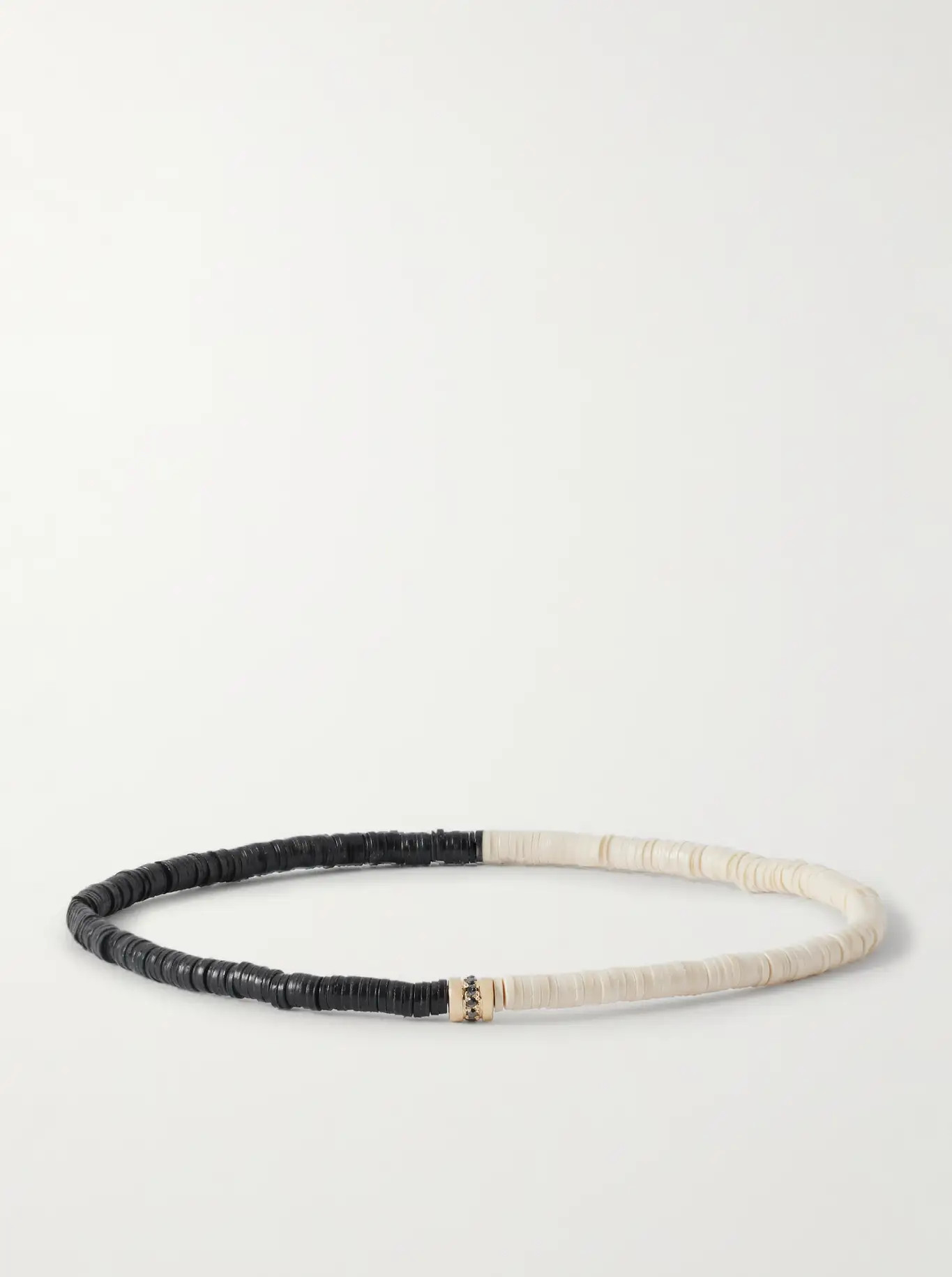 14-Karat Gold, Diamond and Stone Beaded Bracelet | Mr Porter (US & CA)