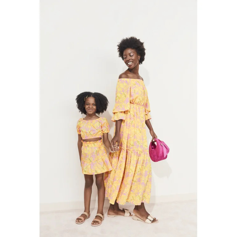 Scoop Women's Off The Shoulder Maxi Dress | Walmart (US)