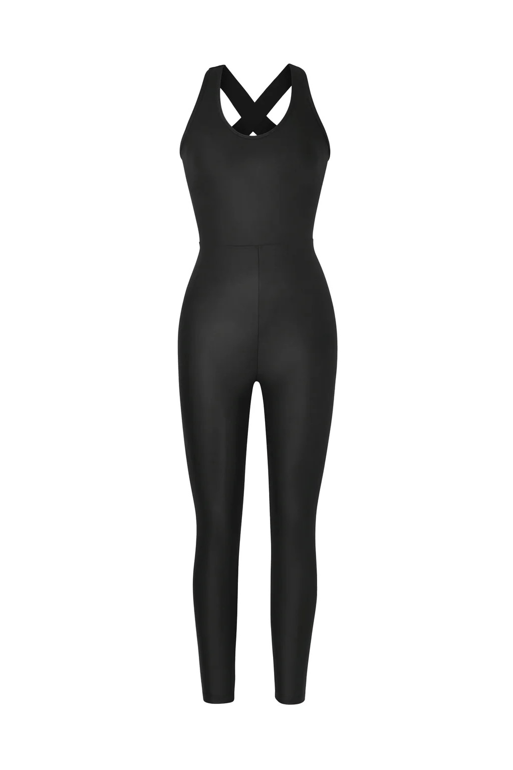 Liquid Vixen Jumpsuit - Black Gloss | The Noli Shop