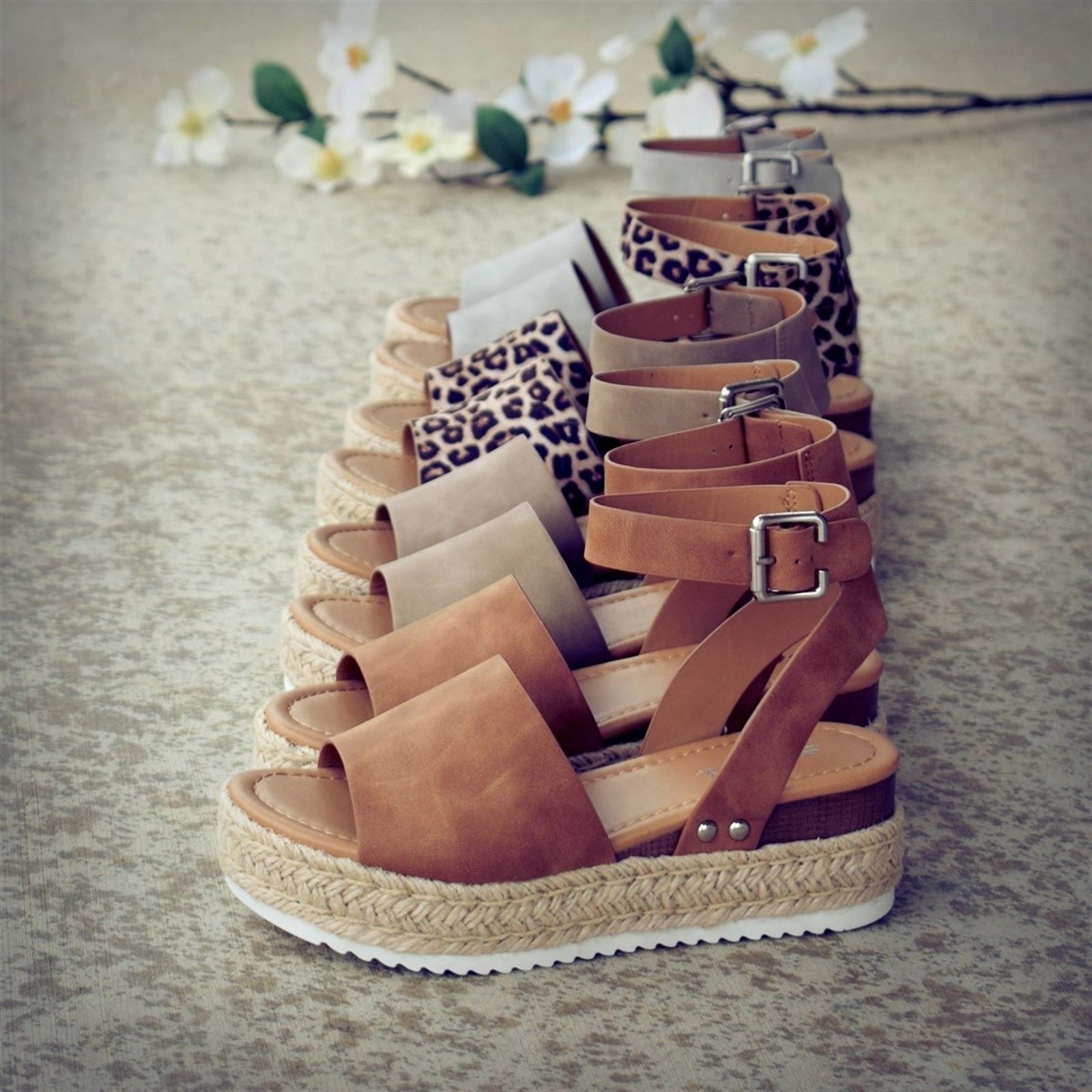 Espadrille Platform Sandals | Jane