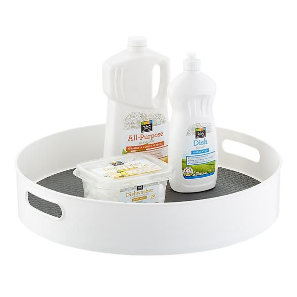 White Under Sink Lazy SusanSKU:100757334.817 Reviews | The Container Store