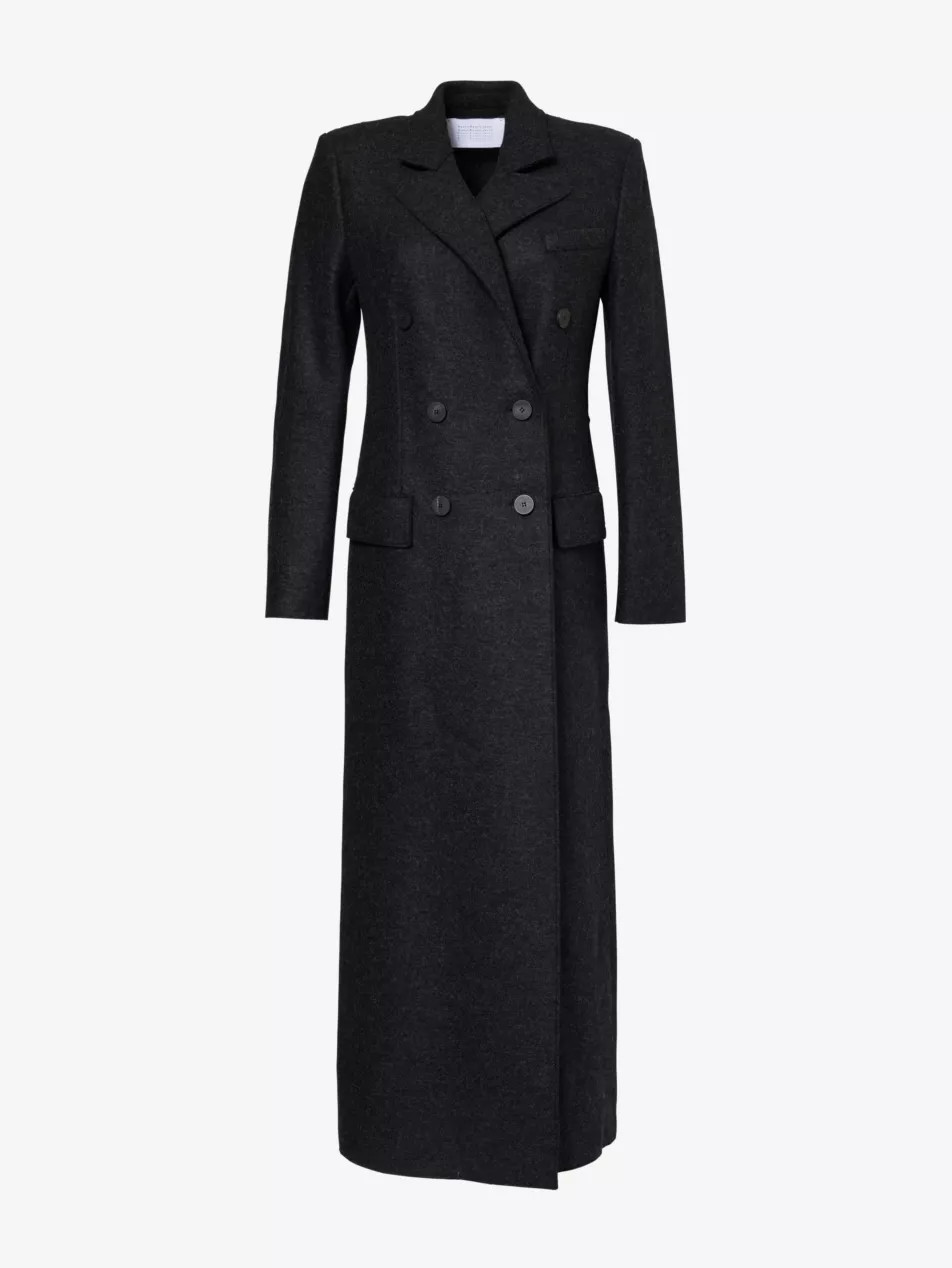 Tailored double-breasted regular-fit wool coat | Selfridges
