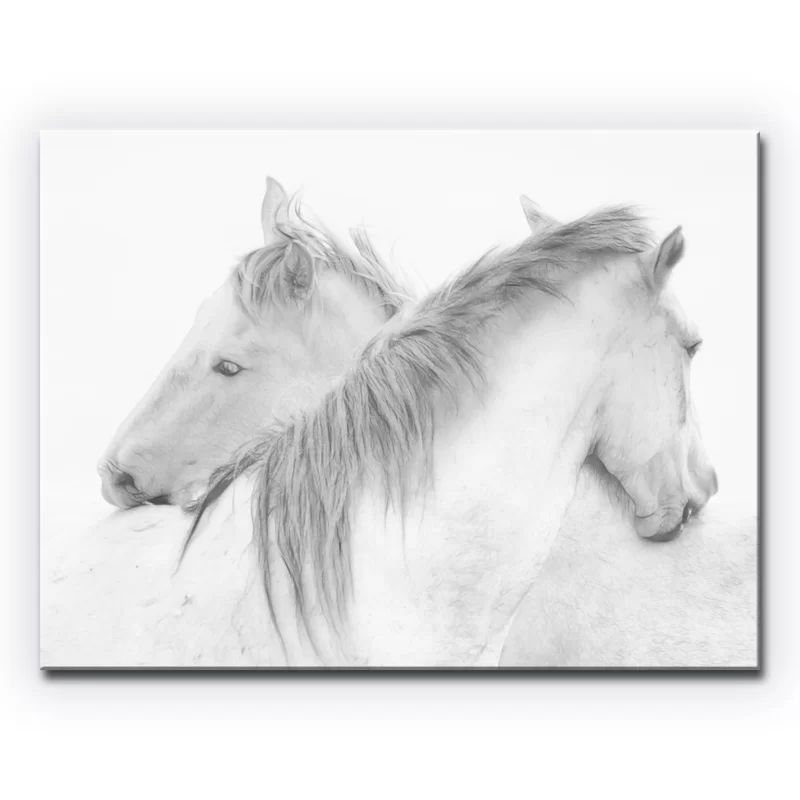 Horses - Wrapped Canvas | Wayfair North America