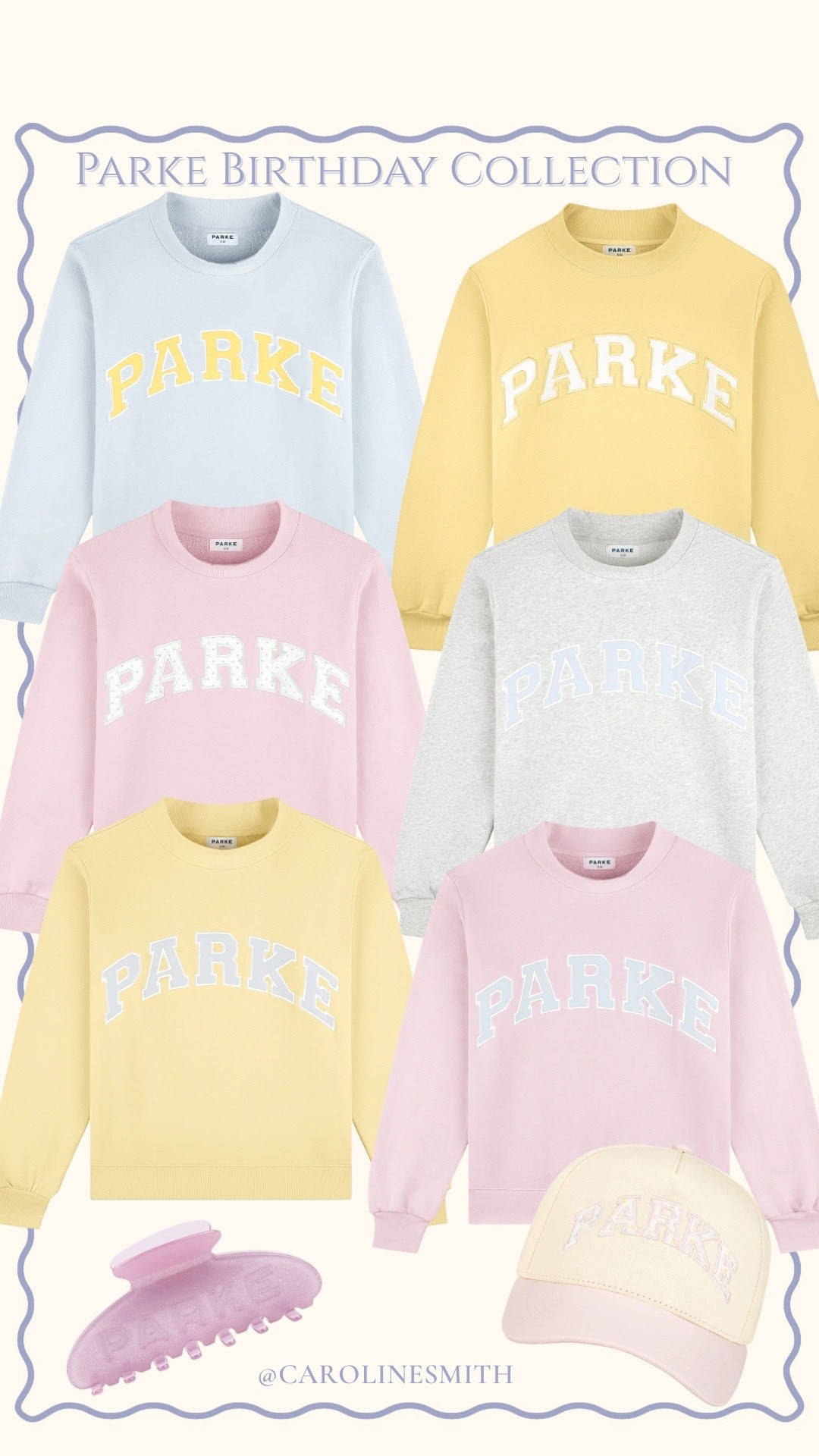 Parke Birthday collection


Trending, heritage sweatshirt, pink, birthday, confetti

#LTKmomlife #LTKTravel #LTKActive