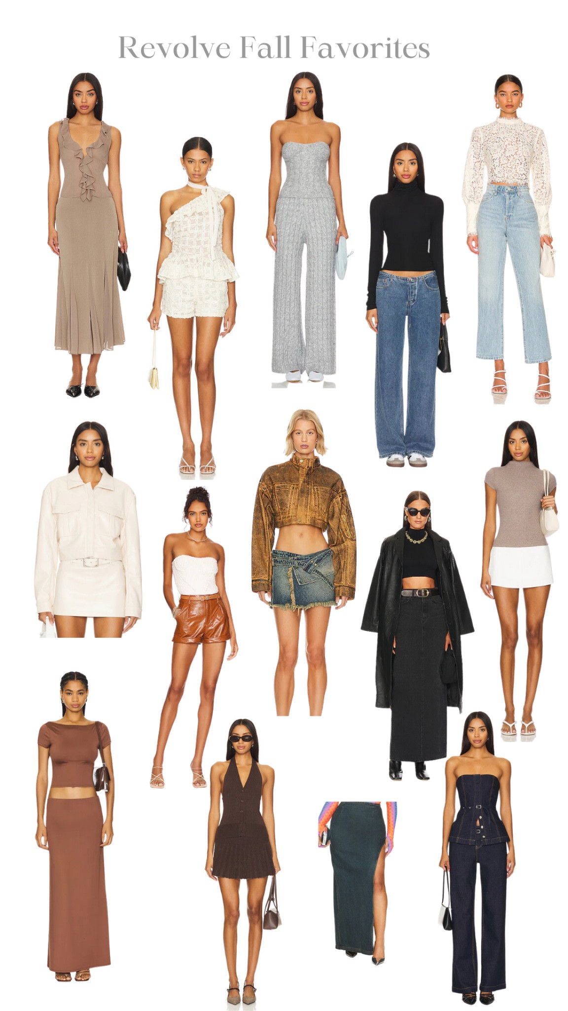 REVOLVE fall favorites
#fallfinds #fallfavorites #fallinspo #falloutfits #fallootd #october #octoberfinds #thanksgiving #halloween #november #revolve #revolvefinds #revolvesale 

#LTKSeasonal #LTKStyleTip #LTKSaleAlert