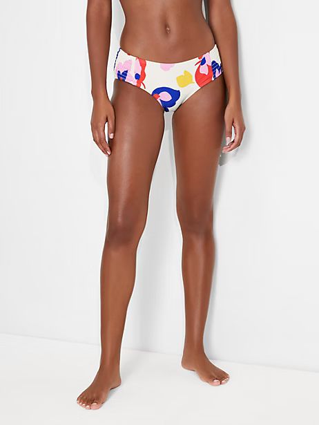 summer floral smocked bikini bottom | Kate Spade (US)