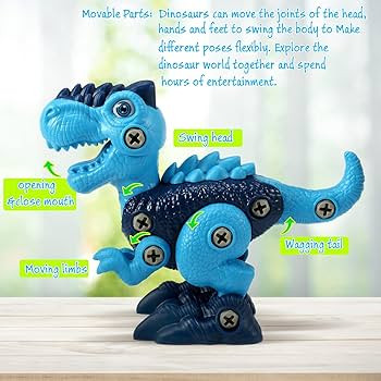FREE TO FLY Kids Toys Stem Dinosaur Toy: Take Apart Toys for Kids 3-5 Learning Educational Buildi... | Amazon (US)