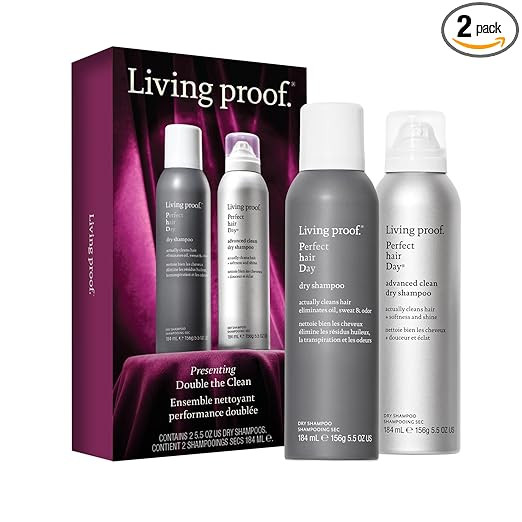 Living proof Perfect hair Day Dry Shampoo and Advanced Clean Dry Shampoo Gift Set($63 value) | Amazon (US)