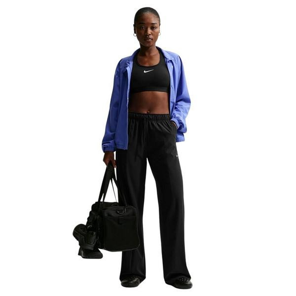 Women's Nike Women's Nike One Woven Wide Leg Sweatpants Sweatpants 2XLarge Black/White Regular | Scheels Sports