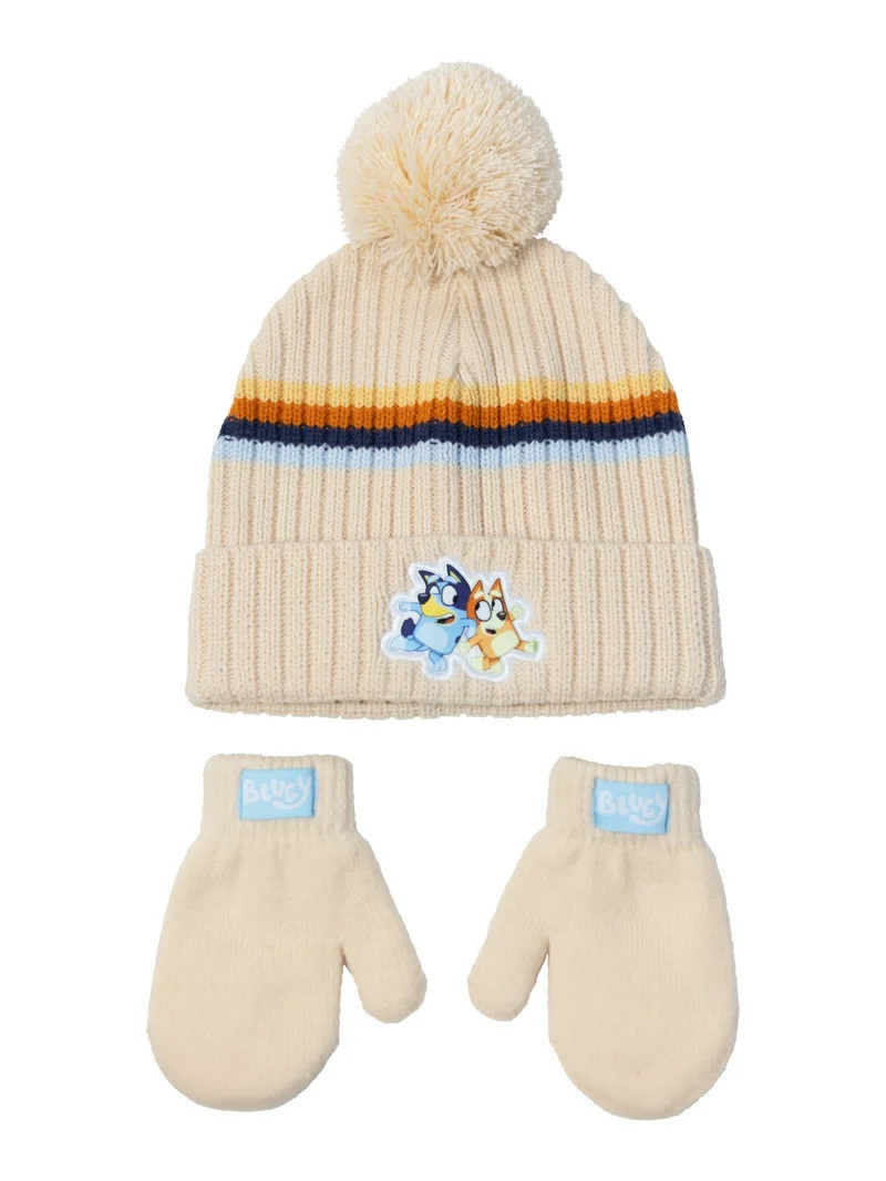 Character Toddler Beanie and Mitten, 3-Piece Set | Walmart (US)