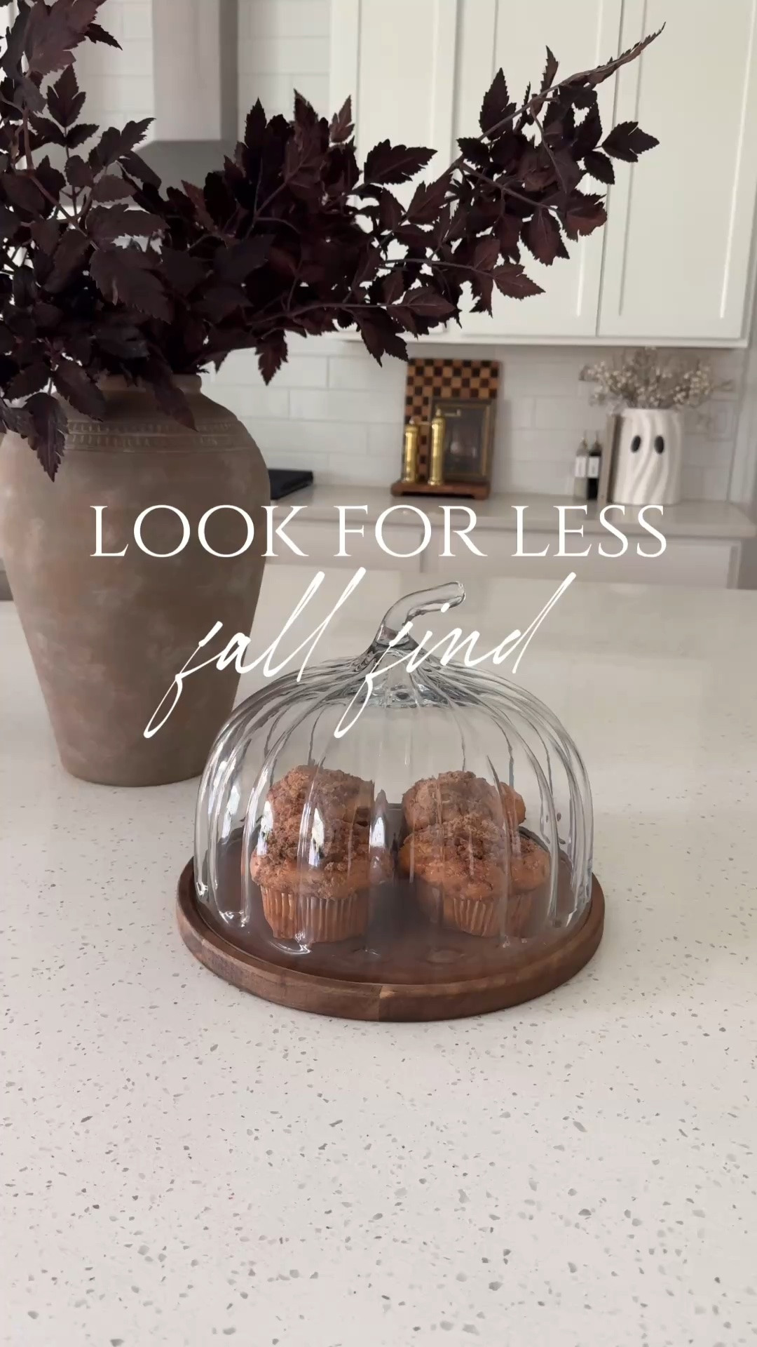 I found this look for less pumpkin cloche! Looks just like PB’s. Availability varies by location

#LTKSaleAlert #LTKHome #LTKSeasonal