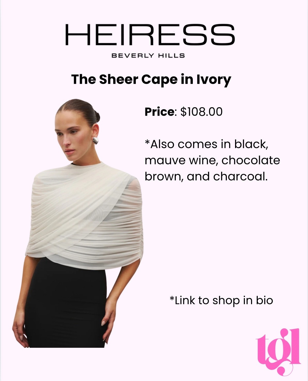 Sooo useful for making a sleeveless top or dress modest!

#modestfashion #heiressbeverlyhills #miami 

#LTKHoliday #LTKGiftGuide