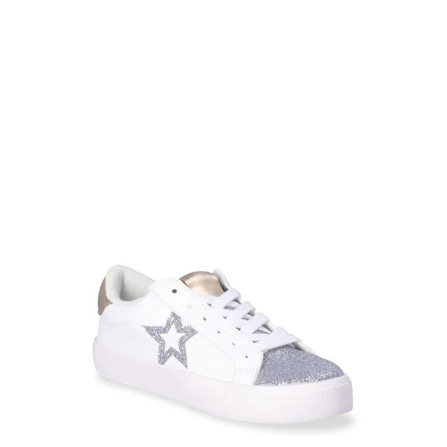 No Boundaries Women's Casual Star Low-Top Sneakers | Walmart (US)