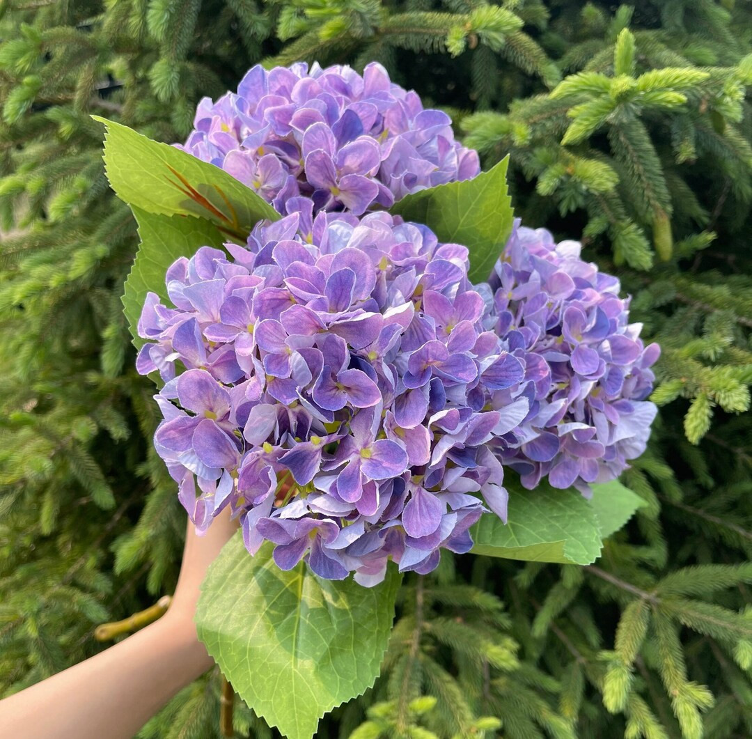 Realistic Hydrangea Stem | High Quality Artificial Flower | DIY | Floral | Wedding/home Decoratio... | Etsy (US)