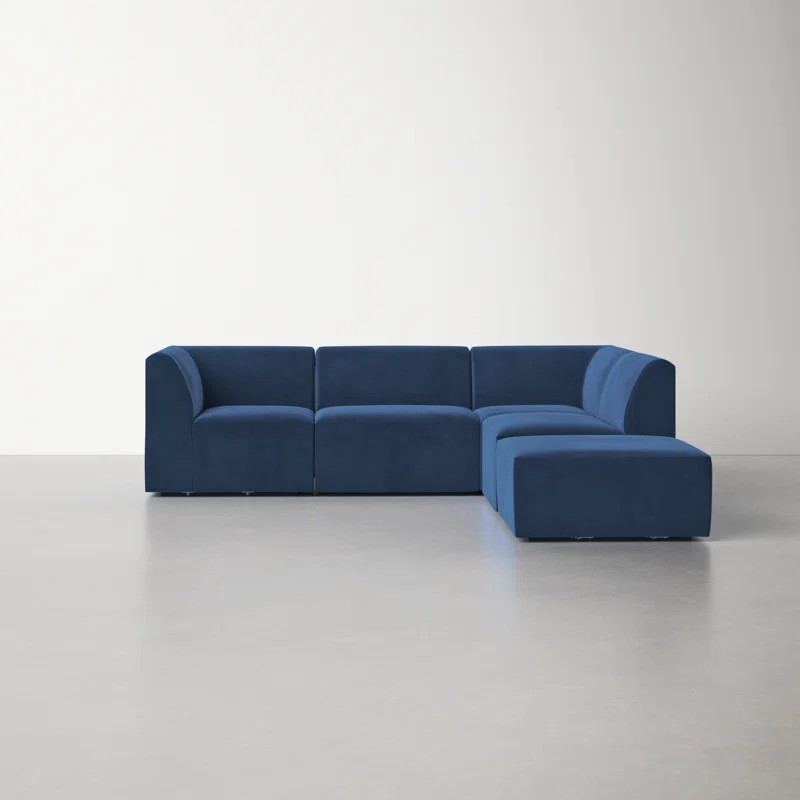 Pratt Modular Corner Sectional with Ottoman | Wayfair Professional