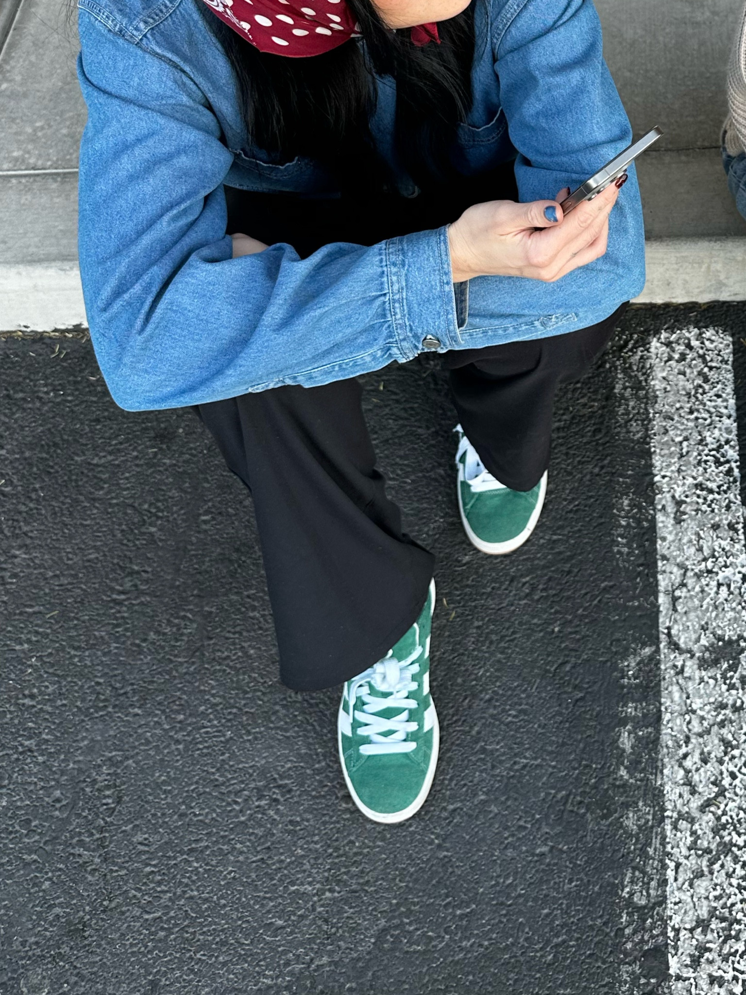 Green adidas 🍏