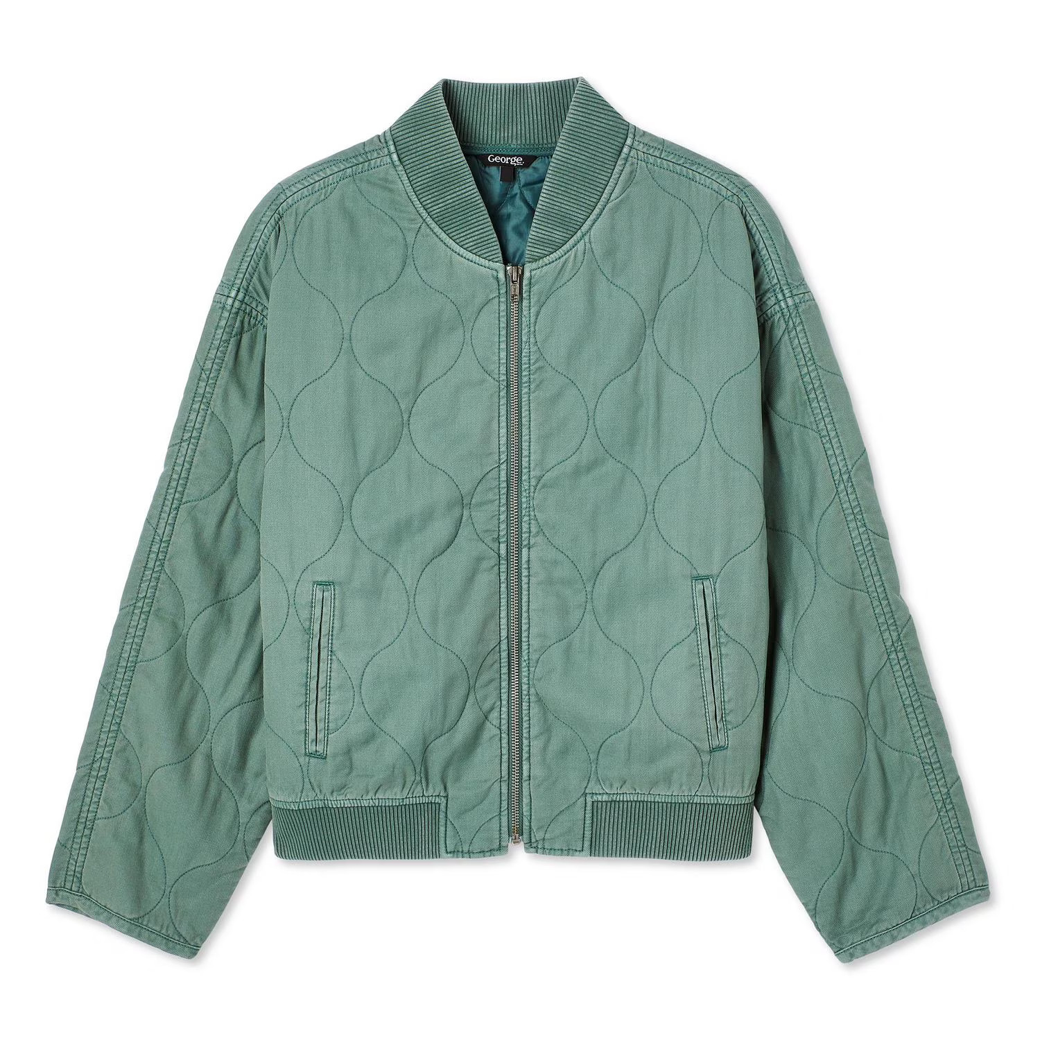 George Women's Quilted Bomber Jacket, Sizes XS-XXL | Walmart (CA)
