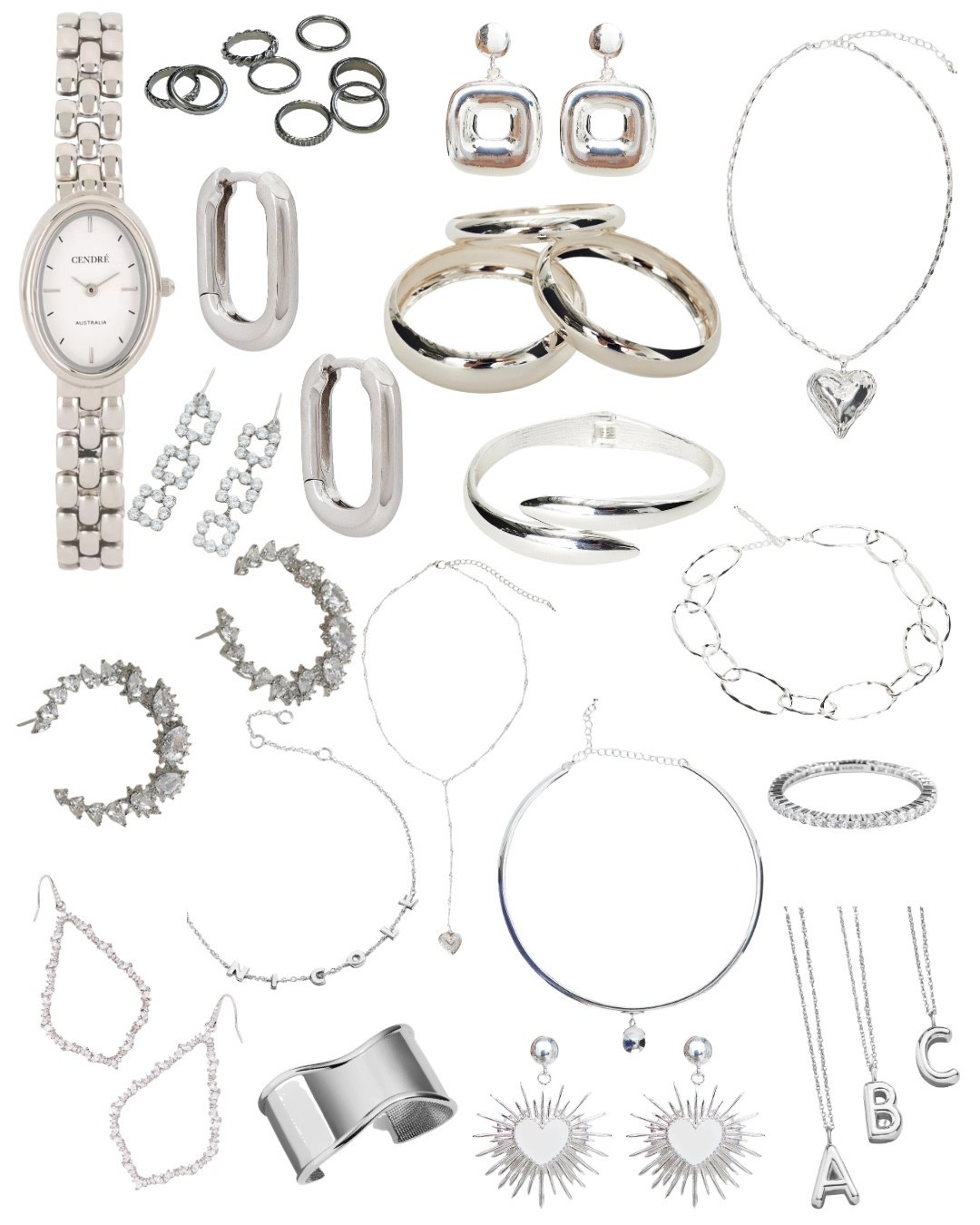 Silver jewelry inspo #jewelryy

#LTKootd