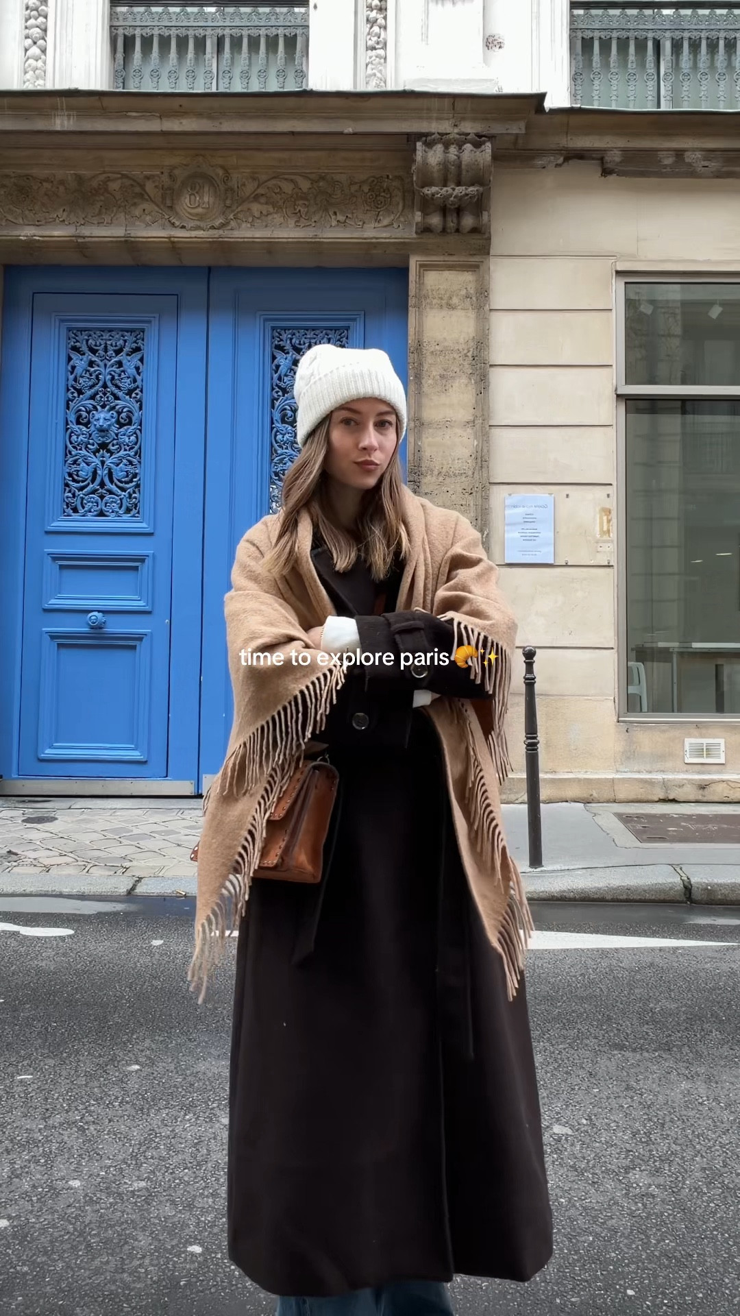 2/6/26 Casual Paris day one outfit — comfy, elevated, and very me. Built around classic basics I’d wear anywhere, with a cozy wool jacket, loose denim, and my go-to sneakers for walking all day. Finished it off with a fringe scarf I found at TJ Maxx for a little texture and interest. Easy, unfussy, and perfect for exploring. 

#LTKdayinmylife #LTKTravel #LTKootd
