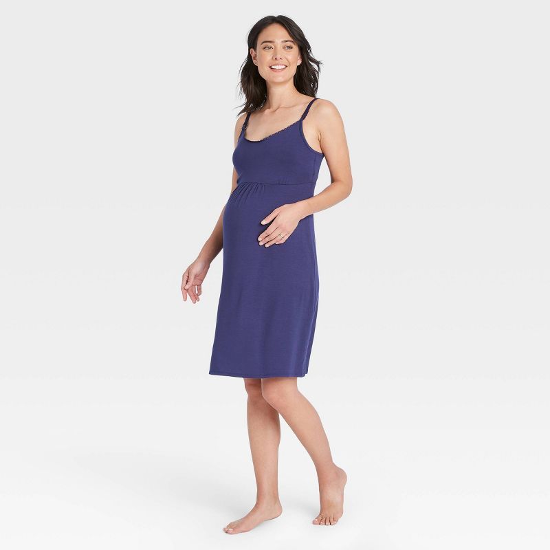 Drop Cup Nursing Maternity Chemise - Isabel Maternity by Ingrid & Isabel™ | Target