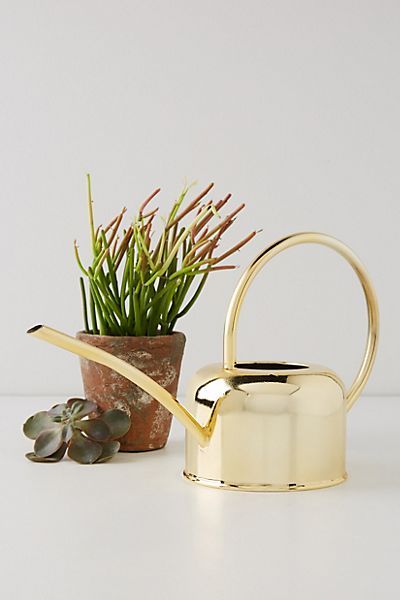 Golden Watering Can | Anthropologie (US)