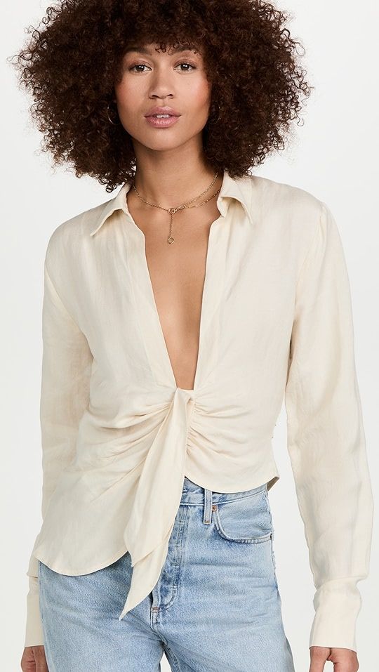 Giza Plunge Top | Shopbop