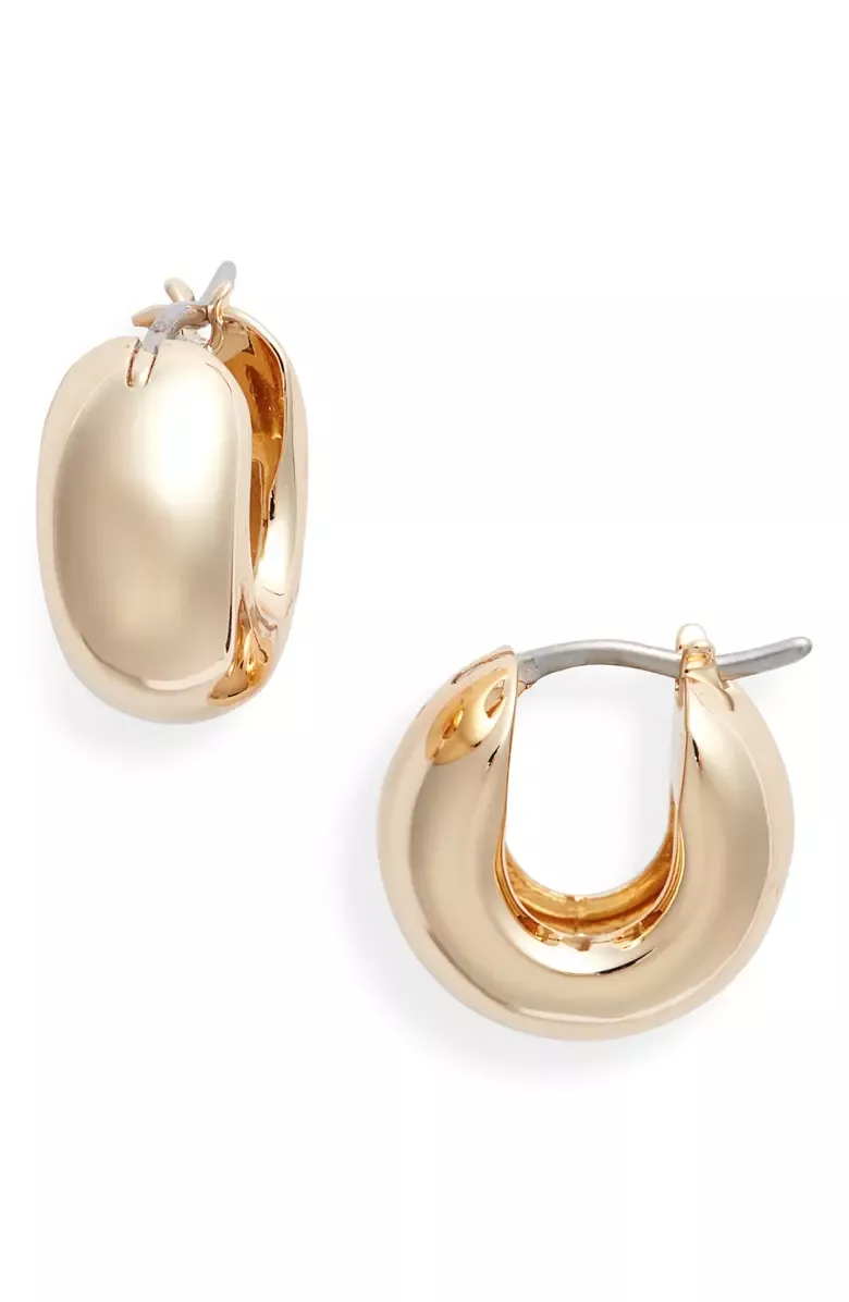 Chubby Huggie Hoop Earrings curated on LTK