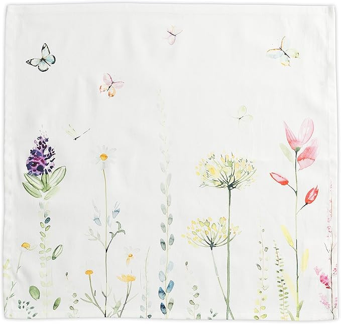 Maison d' Hermine Napkins 20”x20” 100% Cotton Decorative Washable Table Cloth Napkin, Kitchen... | Amazon (US)