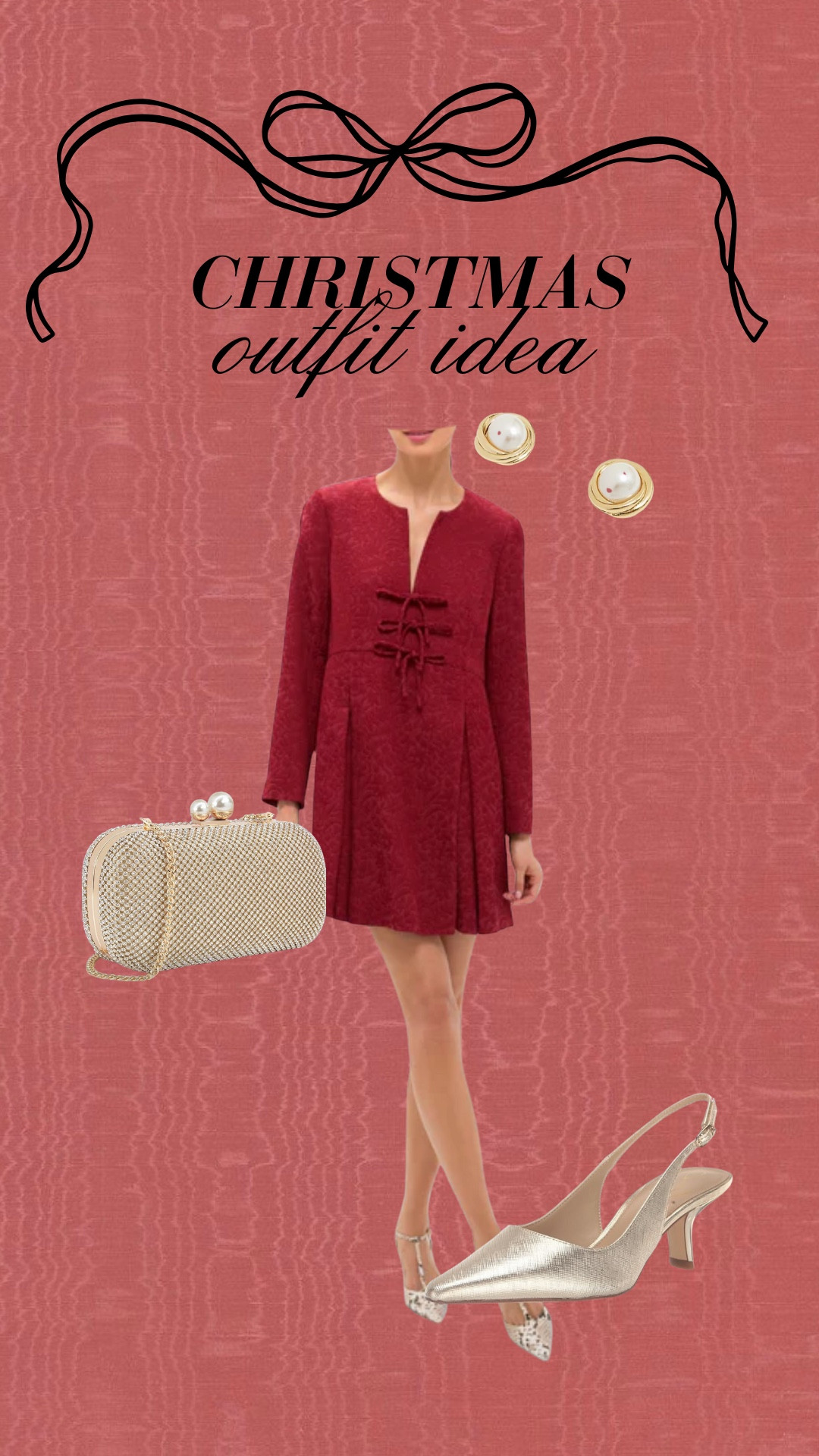 Christmas outfit idea! 

Christmas dress // holiday party 