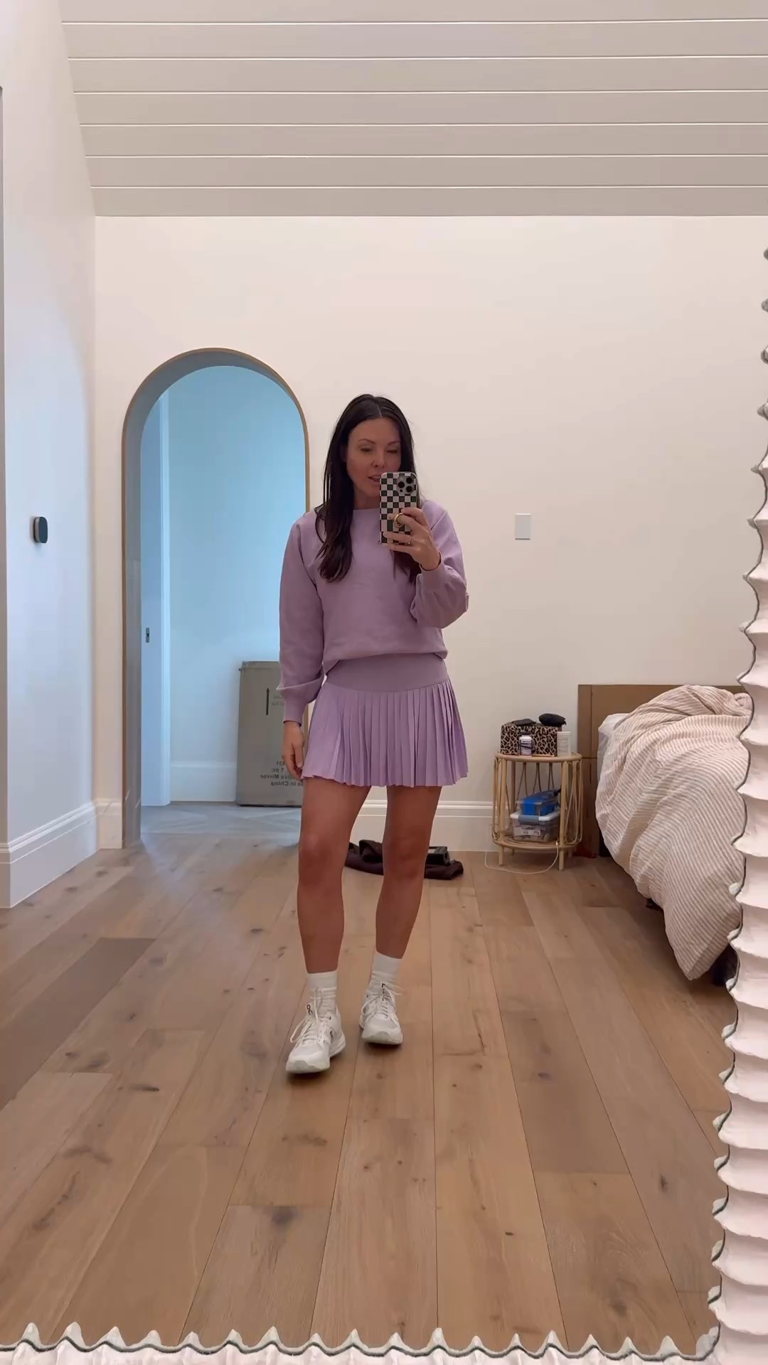 My favorite tennis skirt/ athletic skirt. Size up! I also have several of these tank tops in all the colors too. 

Favorite tube socks and tennis shoes.

This too is part of a sweater lounge set. I’ve had this set for 3 years and continues to be a favorite. 

Lavender lilac for spring 


#LTKFindsUnder50 #LTKSaleAlert #LTKActive