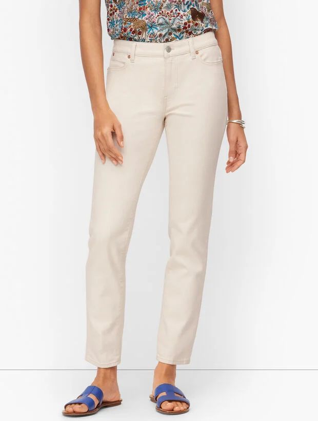 Slim Ankle Jeans - Natural | Talbots