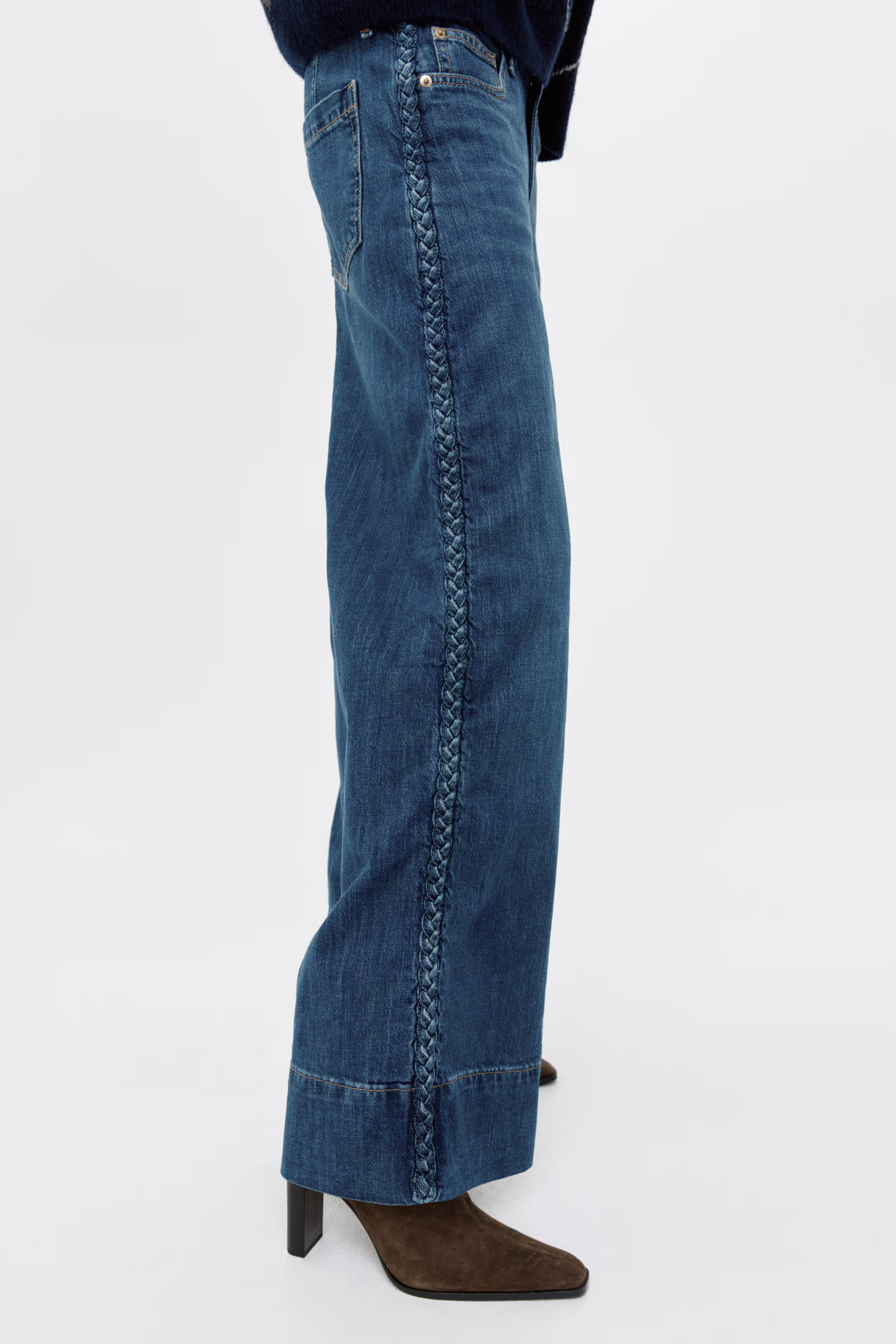 Wide High Jeans | H&M (US + CA)