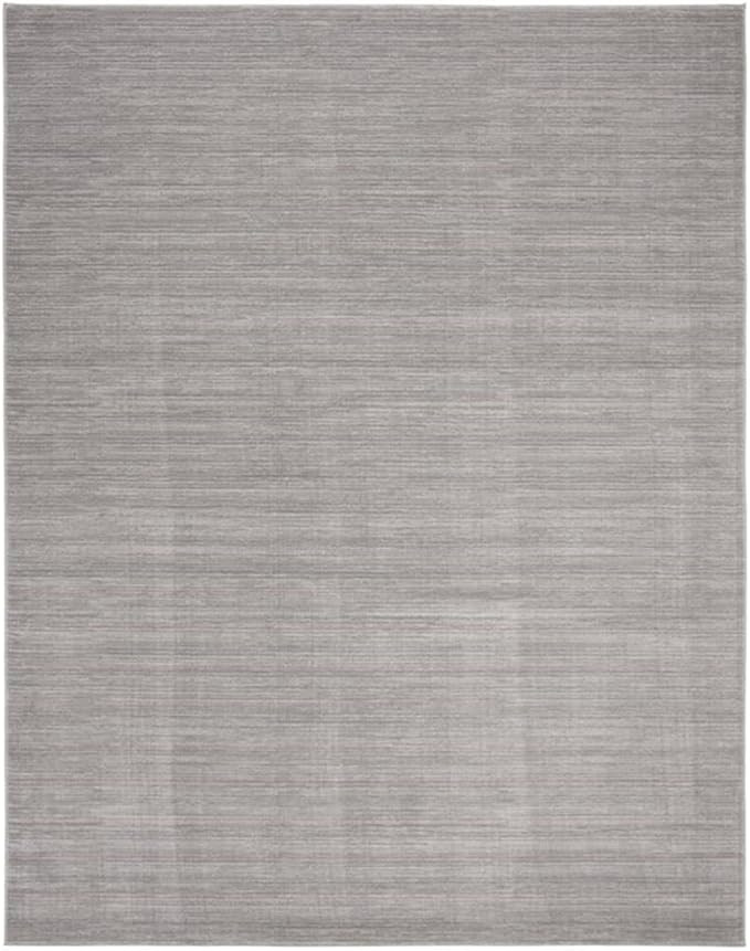SAFAVIEH Vision Collection Area Rug - 10' x 14', Silver, Modern Ombre Tonal Chic Design, Non-Shed... | Amazon (US)