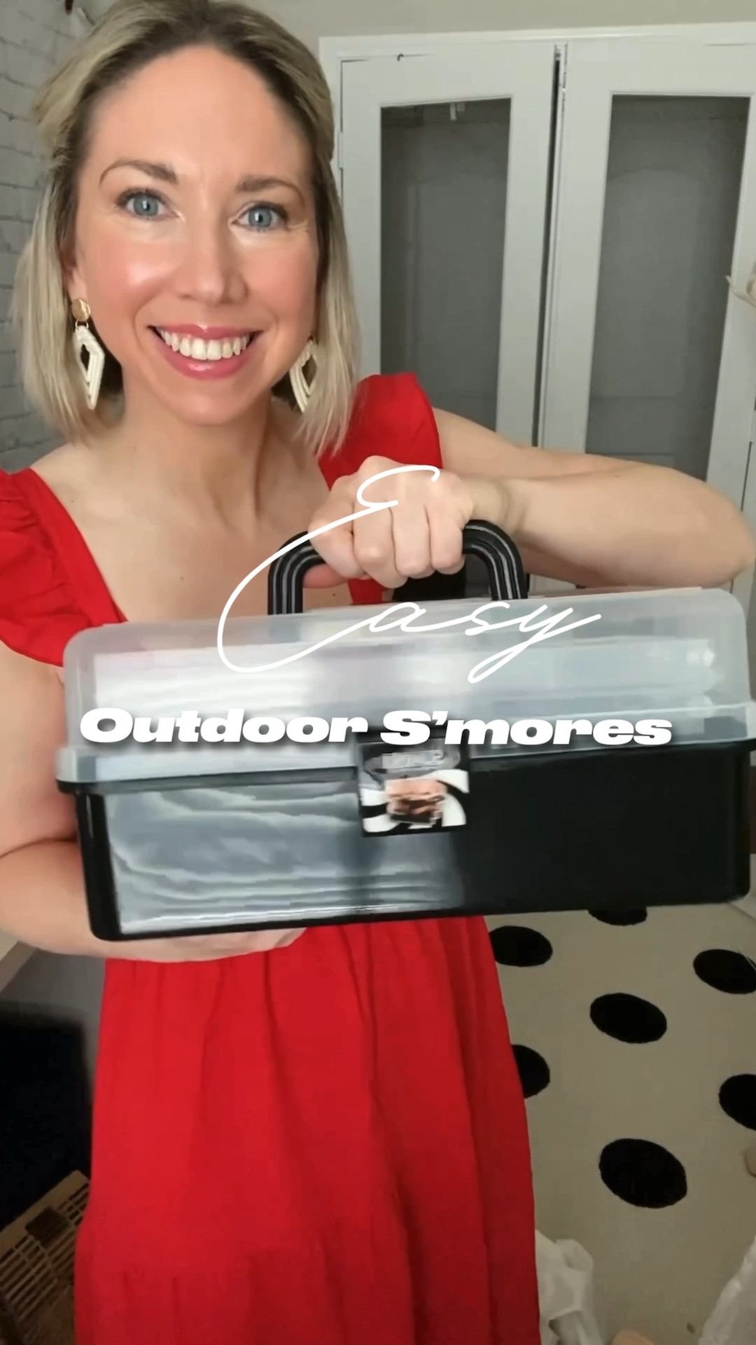 EASY OUTDOOR S’MORES

Take the fun of s’mores outdoors with an easy setup thanks to a s’mores caddy and roasting forks.  Perfect for those Summer nights and a fun activity the whole family can enjoy! 


A s’mores caddy allows for easy transport of all the s’mores main ingredients. The carrier is multi-functional and can be used for other snacks, crafting, gardening, etc. supplies.

And the telescoping roasting forks come in different colors so everyone can keep theirs separate. And the length they extend is great for keeping the kids further away from the flames. 

Our family has so much fun roasting s’mores out on the patio - you can do classic s’mores or switch it up with different candy and cookie/cracker combos! We recently used Biscoff cookies and Lorna Dunes and they were really tasty! 

Dress size XS - true to size 
Earrings - light weight and come in a set of 4 


Don’t forget to follow @meatball.mom for more Seasonal activities and finds! 🫶❤️






Summer entertaining #ltkparties #ltkseasonal #ltkfindsunder50 #ltkfamily

#LTKHome #LTKSummerSales #LTKSaleAlert