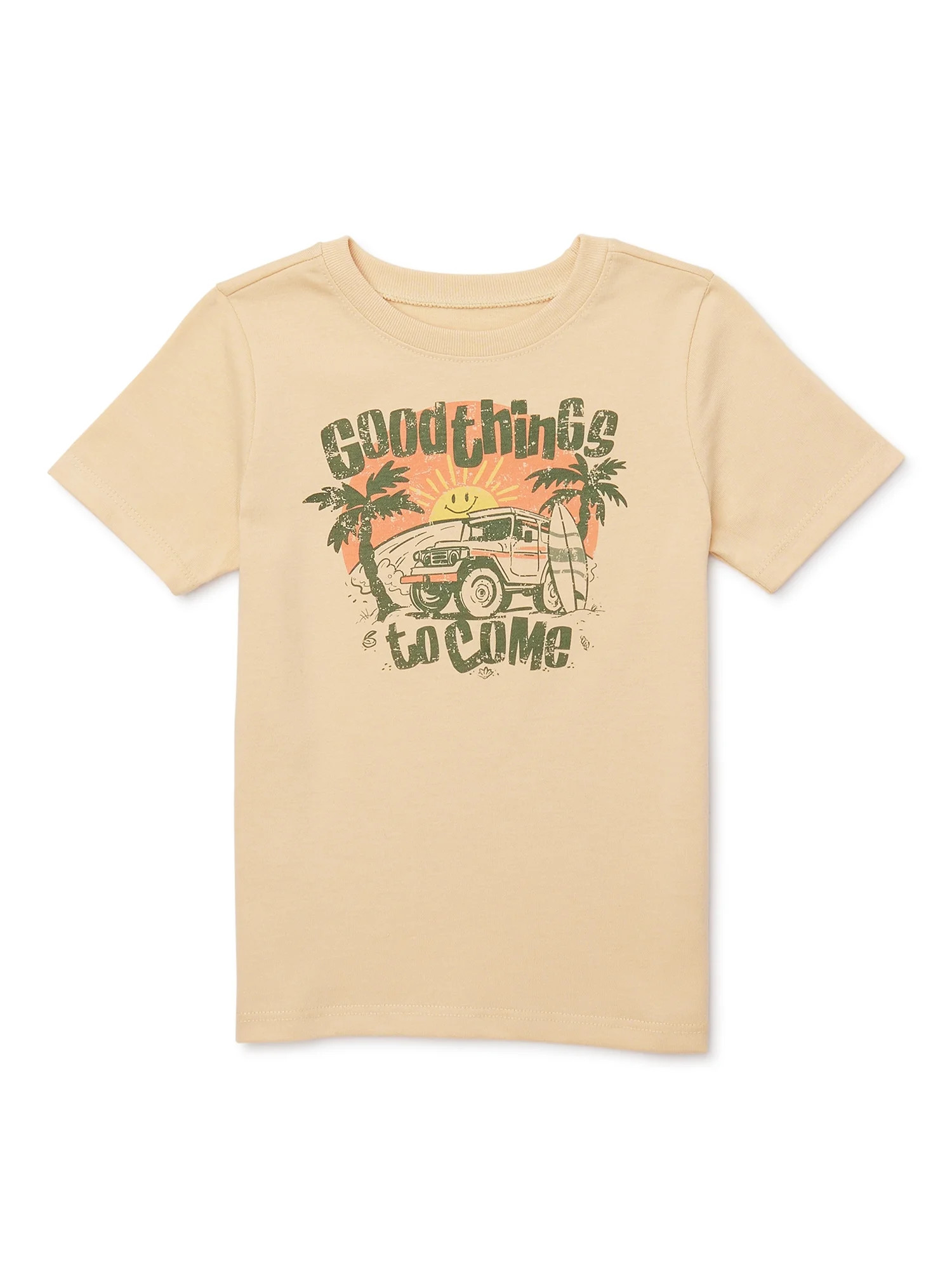 Garanimals Toddler Boy Short Sleeve Graphic T-Shirt, Sizes 18M-5T | Walmart (US)