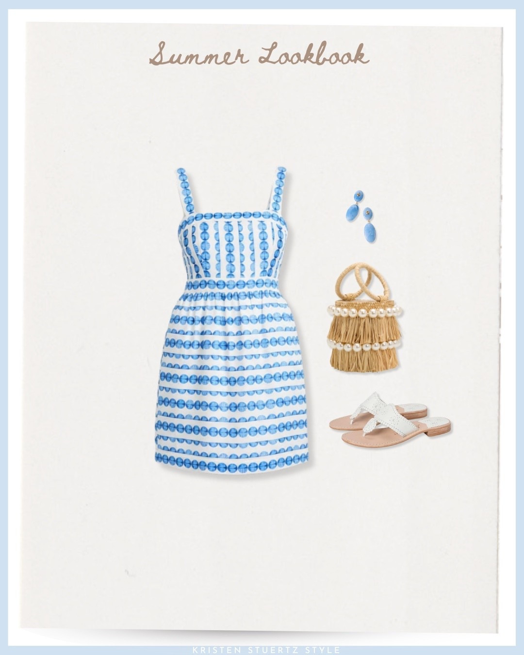A spring to summer mini dress in the prettiest dotted blue pattern! I’ve paired it with a raffia bucket bag, Jack Roger’s sandals, and matching blue stone earrings.


@ltk @Macys 

#date night outfits #spring outfits 2026 #spring dresses #vacation outfits beach #resort wear 2026 #travel outfits #ltkshoecrush

#LTKTall #LTKTravel #LTKOver40 #LTKootd

#LTKSeasonal

#LTKMothersDay

#LTKMothersDay