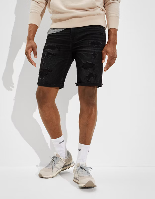 AE AirFlex+ 9" Denim Short | American Eagle Outfitters (US & CA)