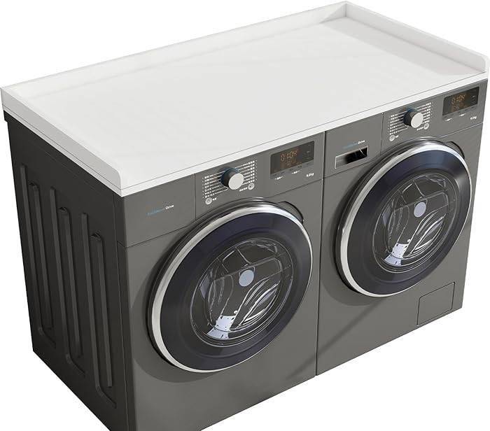 Vomavex Washer Dryer Countertop, 54" Width * 27.4” Depth Washer and Dryer Covers for The Top fo... | Amazon (US)