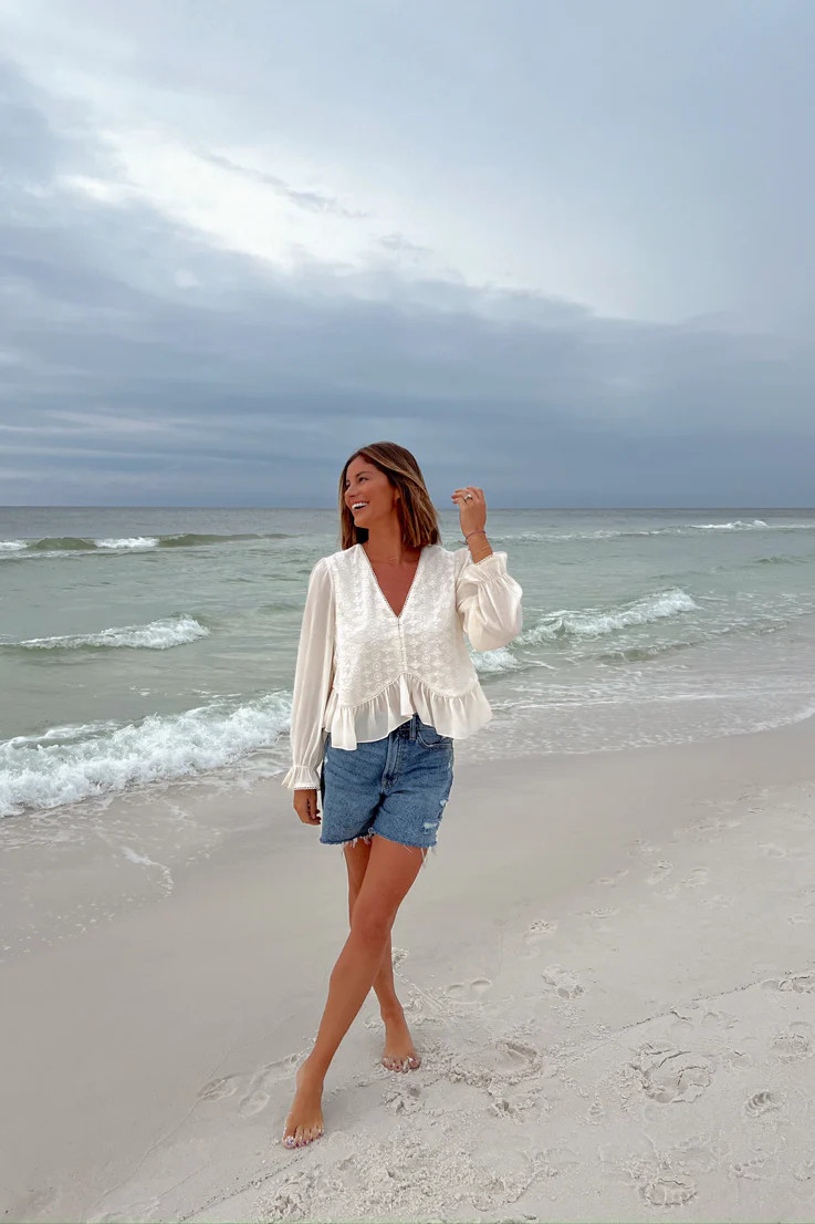 Waning Moon Top | Vestique