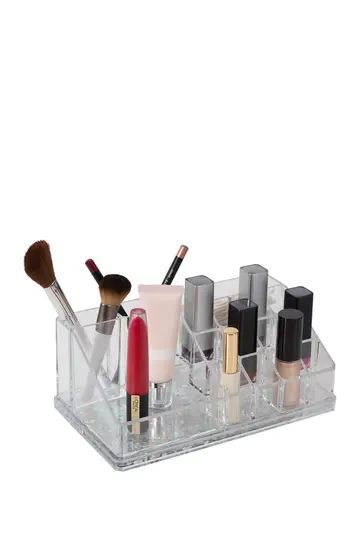 Simplify Silver 16 Compartment Floating Glitter Bottom Cosmetic Organizer | Nordstrom Rack